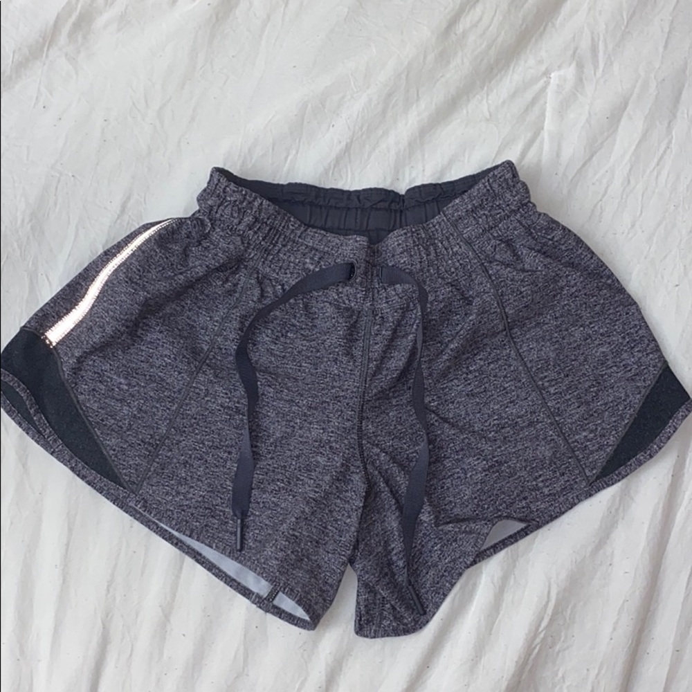 Grey lululemon shorts